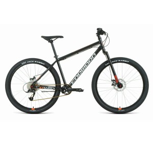 Велосипед 27,5' Forward Sporting 27,5 X D Черный/Оранжевый 2022 г