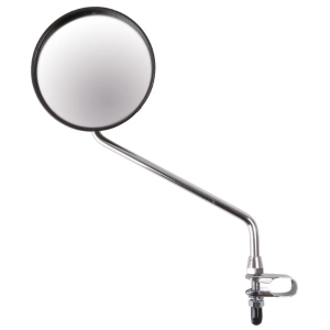 Зеркало заднего вида круглое, серебро (5-270908)