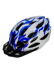 Шлем защитный FSD-HL003 (in-mold) L (54-61 см) сине-белый/600305.

Шлем FSD-HL003 (in-mold), предназначен для защиты головы при ударах при катании на велосипедах, скейтбордах, роликовых коньках и т.п. 
Внешний слой – поликарбонат. 
Внутренний слой, поглощ