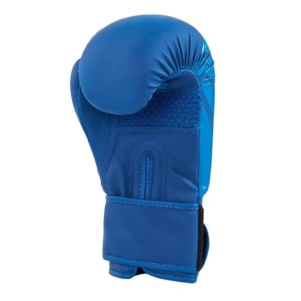Перчатки боксерские INSANE ORO IN23-BG400, ПУ, синий,  8 oz