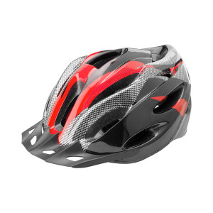 Шлем защитный FSD-HL021 (out-mold) L (58-60 см) чёрно-красный/600126