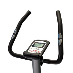 Велотренажер DFC вертикальный B5906P Вертикальный велотренажер DFC B5906P идеально подходит для домашнего использования.
Особенности тренажёра
Система нагрузки
Велотренажёр оснащён электромагнитной системой нагрузки с электронной регулировкой с консол