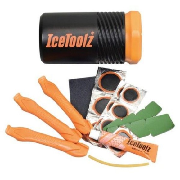 Аптечка для ремонта проколов IceToolz 83A1 — компактный и продуманный набор для быстрого восстановления камеры в дороге. Удобно размещается в флягодержателе и всегда под рукой во время поездок.
• Компактный формат — пластиковая туба устанавливается в фля Аптечка для ремонта проколов IceToolz 83A1 — компактный и продуманный набор для быстрого восстановления камеры в дороге. Удобно размещается в флягодержателе и всегда под рукой во время поездок.
• Компактный формат — пластиковая туба устанавливается в фля