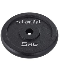 Диск чугунный STARFIT BB-204, 26 мм, 5 кг, черный

Диск чугунный BB-204 от STARFIT - это спортивный инвентарь, предназначенный для обеспечения нужной нагрузки во время тренировок с гантелями или штангой. Данная модель продается поштучно. Блины для штанги 