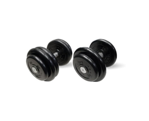 Неразборная гантель MB-Barbell c вращающейся ручкой, 38.5 кг.
Гантель черная неразборная обрезиненная с вращающейся хромированной ручкой.
Гантели собираются из весов в 1.25; 2.5 и 5 кг и ручек с заглушками.
Конструкция вращающихся ручек делает эти професс Неразборная гантель MB-Barbell c вращающейся ручкой, 38.5 кг.
Гантель черная неразборная обрезиненная с вращающейся хромированной ручкой.
Гантели собираются из весов в 1.25; 2.5 и 5 кг и ручек с заглушками.
Конструкция вращающихся ручек делает эти професс