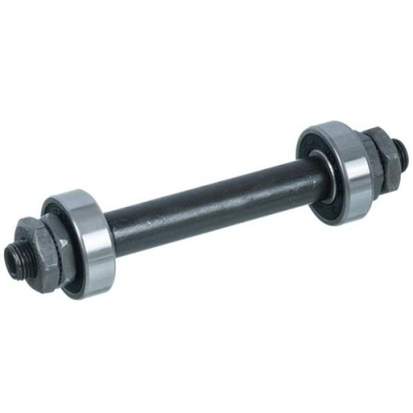 Ось передней втулки SF A22F 32H  O.L.D. 100MM  AXLE S45C 3/8'  под эксентрик Х99032