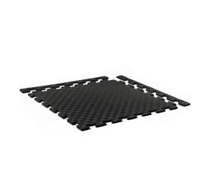 Обновленная модель мат-пазла с плотностью 100 кг/м3. Мат-пазл обеспечит отличную защиту вашего напольного покрытия от повреждений, которые могут возникнуть при использовании тренажеров. Кроме того, он обладает эффектом шумопоглощения, создавая идеальные у