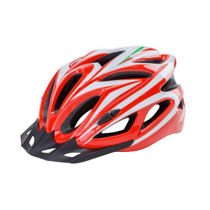 Шлем защитный FSD-HL022 (in-mold) L (58-60 см) бело-красный/600128