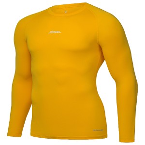 Футболка компрессионная с длинным рукавом Jogel CAMP PerFormDRY Baselayer LS Tee, желтый