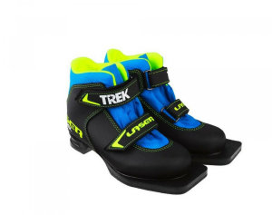 Ботинки лыжные 75мм TREK Laser1 черный