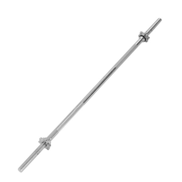 Гриф для штанги прямой STARFIT BB-103 120 см, d=25 мм, металл, с металлическими замками, хром. Гриф для штанги BB-103 от STARFIT - эффективный помощник в спорте. Инвентарь имеет классическую прямую форму. Такие грифы для штанг - базовый снаряд для трениро Гриф для штанги прямой STARFIT BB-103 120 см, d=25 мм, металл, с металлическими замками, хром. Гриф для штанги BB-103 от STARFIT - эффективный помощник в спорте. Инвентарь имеет классическую прямую форму. Такие грифы для штанг - базовый снаряд для трениро