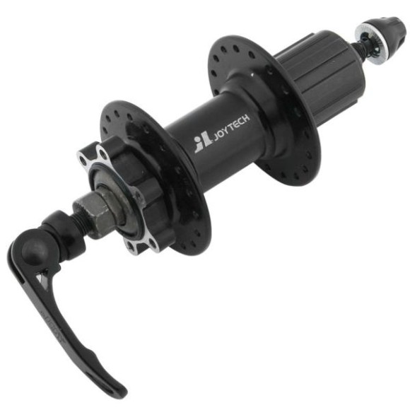 Втулка задняя JOYTECH D342RCC 36Н диск торм., под касс. 9ск., б/съёмн алюм. чёрн./130064