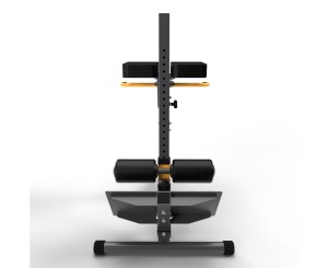 Гиперэкстензия STONERISE HypeRise SUB874.
Гиперэкстензия STONERISE HypeRise — это тренажёр, который используют для проработки мышц спины и бёдер.
Тренажёр сконструирован таким образом, что позволяет выполнять гиперэкстензию в классической горизонтальной