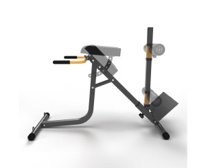 Гиперэкстензия STONERISE HypeRise SUB874.
Гиперэкстензия STONERISE HypeRise — это тренажёр, который используют для проработки мышц спины и бёдер.
Тренажёр сконструирован таким образом, что позволяет выполнять гиперэкстензию в классической горизонтальной