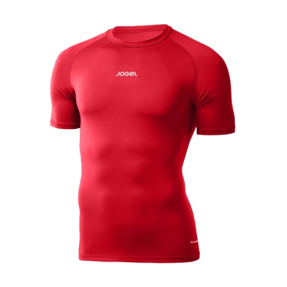 Футболка компрессионная Jogel CAMP 2 PerFormDRY Baselayer SS Tee, красный R2 Футболка компрессионная Jogel CAMP 2 PerFormDRY Baselayer SS Tee, красный R2