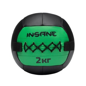 Медбол INSANE IN24-WB100 2 кг, зеленый