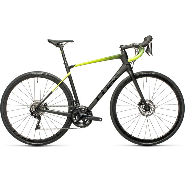 Велосипед CUBE ATTAIN GTC RACE (carbon'n'flashyellow) 2021
