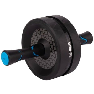 Ролик для пресса широкий STARFIT RL-106, черный/темно-синий