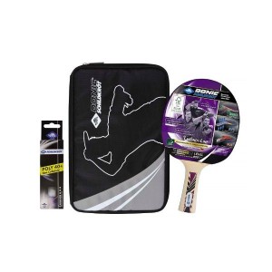 Набор DONIC LEGENDS 800 (1 ракетка, 3 мяча Champion 3* 40+, чехол)