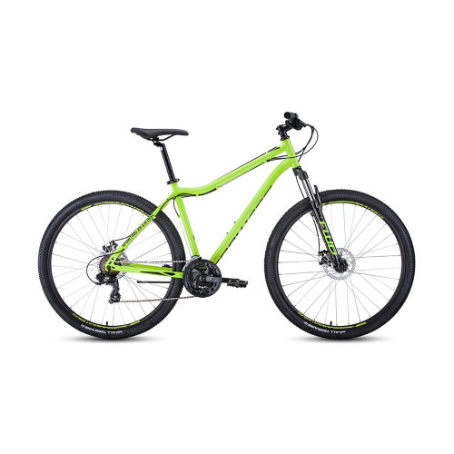 Велосипед 29' Forward Sporting 29 2.2 disc Ярко-зеленый/Черный 20-21 г