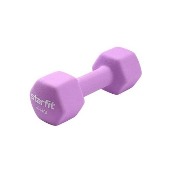 Гантель неопреновая STARFIT DB-201 4 кг, фиолетовый пастель. Гантель неопреновая DB-201 4 кг от STARFIT - надежный помощник в спорте. Она изготовлена из чугуна, который известен своей прочностью и долговечностью. Гантели из чугуна могут служить годами без Гантель неопреновая STARFIT DB-201 4 кг, фиолетовый пастель. Гантель неопреновая DB-201 4 кг от STARFIT - надежный помощник в спорте. Она изготовлена из чугуна, который известен своей прочностью и долговечностью. Гантели из чугуна могут служить годами без