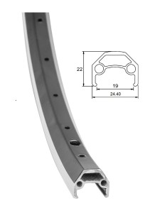 Обод 24' 32H алюминий двойной черный (ЖВМЗ)/330073. Кол-во спицевых отверстий - 32. Материал - Алюминий. Диаметр колес, дюймы- 24. Вид обода - Двойной. Вес 0.44 кг. Обод велосипедного колеса — наружная часть колеса в виде окружности, которая крепится к ст