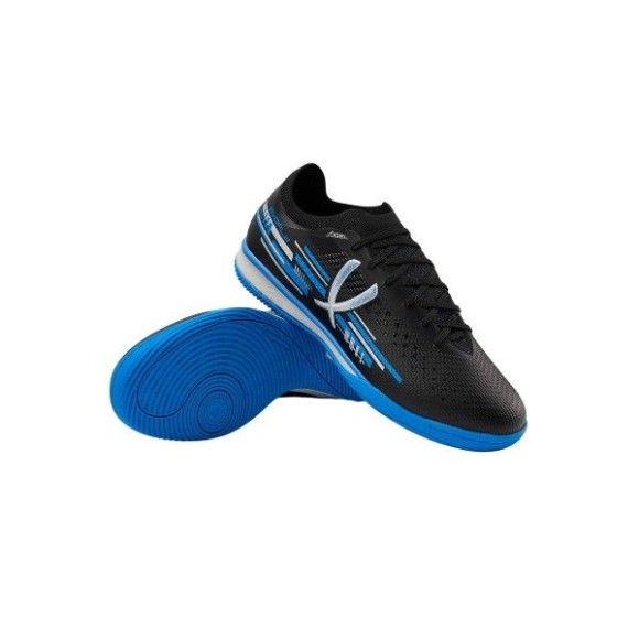 Бутсы зальные Jogel Evofly IN PRO Black/blue, черный/голубой Бутсы зальные Jogel Evofly IN PRO Black/blue, черный/голубой