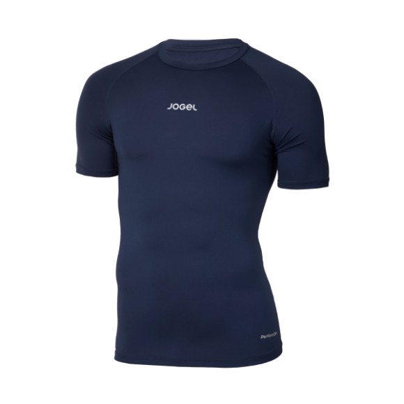 Футболка компрессионная Jogel CAMP 2 PerFormDRY Baselayer SS Tee, темно-синий Z4 Футболка компрессионная Jogel CAMP 2 PerFormDRY Baselayer SS Tee, темно-синий Z4