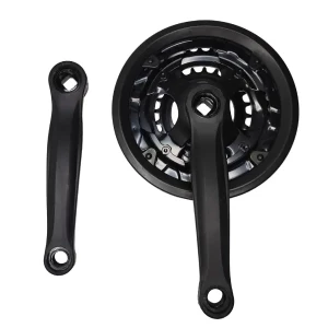 Шатуны (система) D-EDх3 24/34/42Т, 170мм, черный, с пластик. защитой (под карбон)/3012602-47