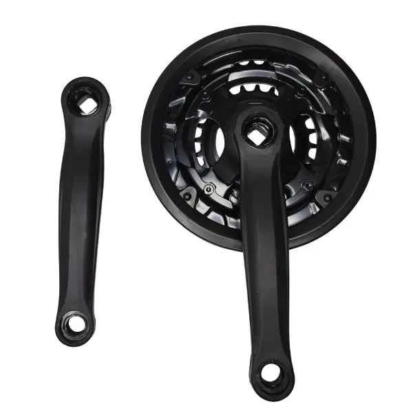 Шатуны (система) D-EDх3 24/34/42Т, 170мм, черный, с пластик. защитой (под карбон)/3012602-47