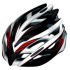 Шлем защитный FSD-HL008 (in-mold) L (54-61 см) красно-чёрно-белый/600312