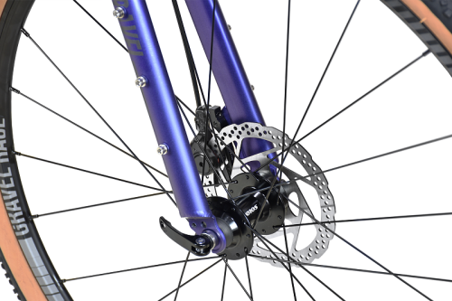 Велосипед Stark'23 Gravel 700.1 D фиолетовый/черный