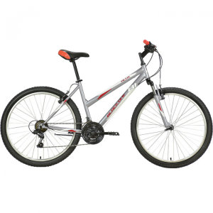 Велосипед Black One Alta 26 серый/красный/белый 2020-2021