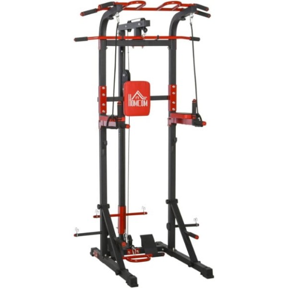 Турник-брусья, тяга сверху DFC HOMEGYM HOMCOM D270. Прочная и безопасная многофункциональная силовая станция с турником. Она изготовлена из усиленной стальной рамы, имеет прочную конструкцию и усовершенствованную конструкцию. Турник-брусья HOMCOM предназн Турник-брусья, тяга сверху DFC HOMEGYM HOMCOM D270. Прочная и безопасная многофункциональная силовая станция с турником. Она изготовлена из усиленной стальной рамы, имеет прочную конструкцию и усовершенствованную конструкцию. Турник-брусья HOMCOM предназн