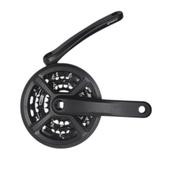 Шатуны (система) PROWHEEL 175 мм, 48/38/28Т под квадрат, алюм./3012602-58