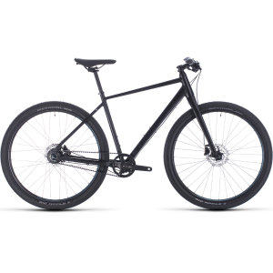 Велосипед CUBE HYDE PRO (black'n'blue) 2020
