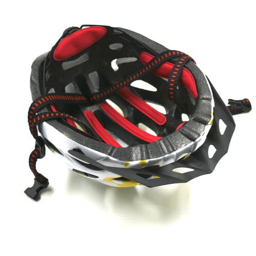 Шлем защитный FSD-HL003 (in-mold) L (54-61 см) жёлто-белый/600307