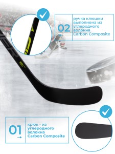 Клюшка хоккейная Fischer RC ONE PRO SR GRIP.
Хоккейная клюшка для профессиональных игроков Fischer RC One PRO SR GRIP. Имеет цельную, односоставную конструкцию Monocomp — One Piece, которая обеспечивает передачу энергии и прекрасную отзывчивость. При изго