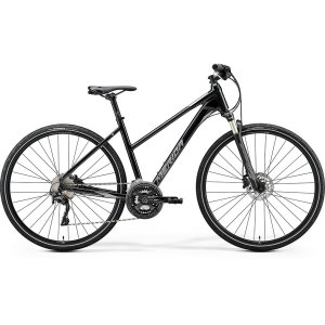 Велосипед Merida Crossway XT Edition Lady GlossyBlack/MattSilver/Black 2020