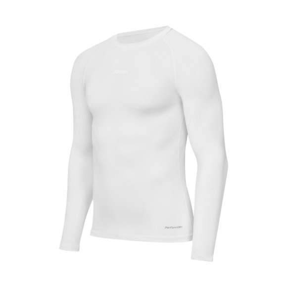 Лонгслив компрессионный Jogel CAMP 2 PerFormDRY Baselayer LS Tee, белый 00 Лонгслив компрессионный Jogel CAMP 2 PerFormDRY Baselayer LS Tee, белый 00