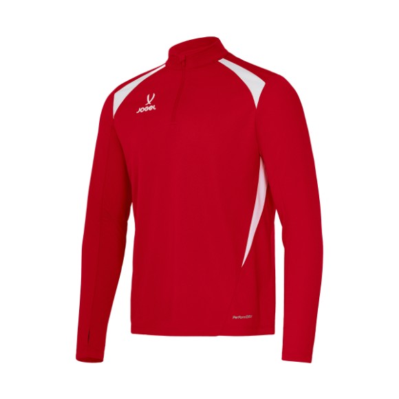 Джемпер тренировочный Jogel DIVISION PerFormDRY Training 1/4 Zip Top-K, красный R2