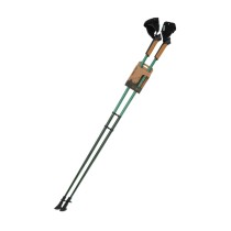 Палки для скандинавской ходьбы BERGER Travel Forest BTF25NP1-02, 115 см, цельные, зеленый