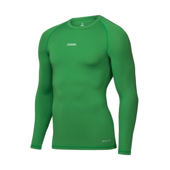 Лонгслив компрессионный Jogel CAMP 2 PerFormDRY Baselayer LS Tee, зеленый 72 Лонгслив компрессионный Jogel CAMP 2 PerFormDRY Baselayer LS Tee, зеленый 72