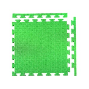 Маты - пазлы для тренажеров, 50 х 50 1 элемент ЗЕЛЕНЫЙ