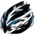 Шлем защитный FSD-HL008 (in-mold) L (54-61 см) сине-чёрно-белый/600313