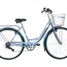 Велосипед Stels Navigator 28' 395 V Z010 Серо-голубой (с корзиной) (LU089103)