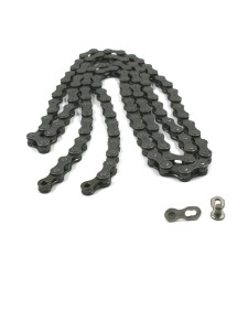 Цепь вело Z7 KMC 1/2'х3/32' 114 звеньев, с замком CL573R для 5-7 скор. кассет/570107. Высококачественная цепь от известного производителя КМС Z-7. Скошенные внутренние пластины для уменьшения шума от трения звезд. В комплекте с замком CL573R, в коробке пр