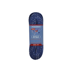 Шнурки д/коньков с пропиткой синие W921-274 см