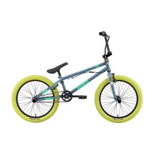 Велосипед Stark'25 Madness BMX 2 темно-серый матовый/зеленый неон/зеленый HQ-0014345
