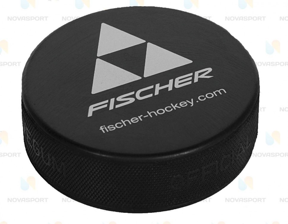 Шайба хоккейная Fischer Official game logo